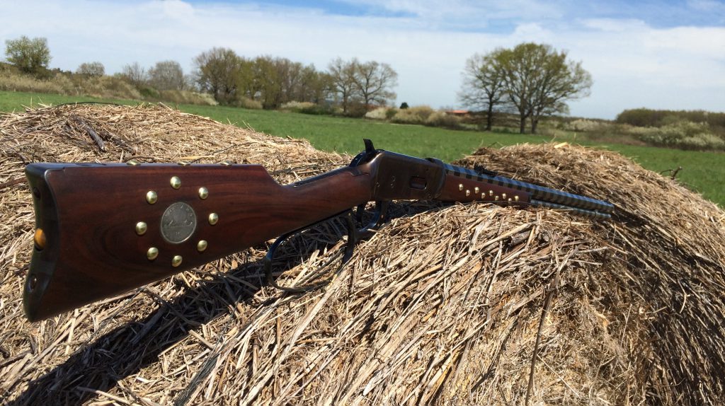 photo d'une customisation d'une carabine winchester 